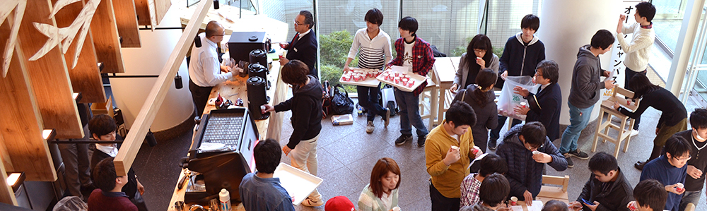 東中野にある学生が作るカフェのイベント